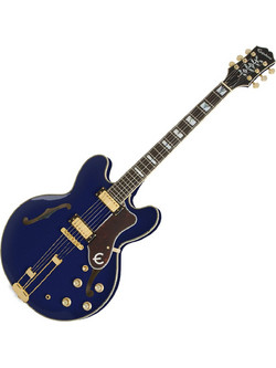 Epiphone Sheraton Ηλεκτρική Κιθάρα Semi-Hollow με HH Μαγνήτες και Ταστιέρα Indian Laurel Viper Blue