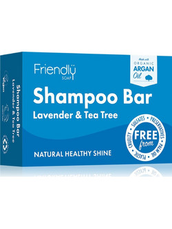 Friendly Soap Lavender & Tea Tree Σαμπουάν για Επανόρθωση 95gr