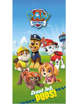 Spin Master Paw Patrol Παιδική Πετσέτα Θαλάσσης 70x140cm BRM015364