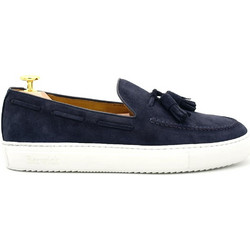 Berwick Ανδρικά Μοκασίνια Boat Shoes Καστόρινα Navy Μπλε D545