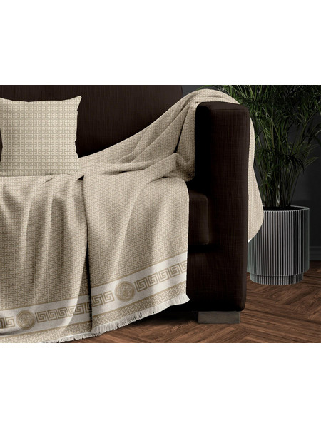 Makis Tselios Ριχτάρι Πολυθρόνας 180x180 Meandros Beige