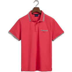 Gant Ανδρική Μπλούζα Polo Κοντομάνικη Φούξια 3G2003170-635
