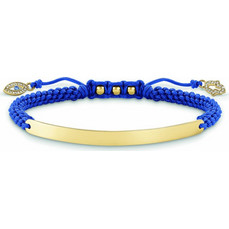 Thomas Sabo Γυναικείο Βραχιόλι Μακραμέ από Κορδόνι & Ασήμι A00678991L