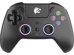 Roar RR-0023 Wireless Controller για PC PS4 Switch Android & iOS Black