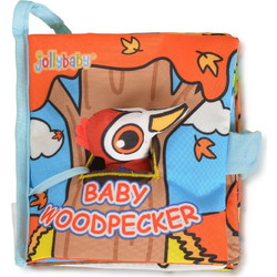 Jolly Woodpecker Μαλακό Βιβλίο Δραστηριοτήτων Montessori 18+ Μηνών