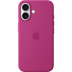 Apple Silicone MagSafe Back Cover Fuchsia (iPhone 16)]