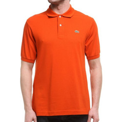 Lacoste Ανδρική Μπλούζα Polo Κοντομάνικη Πορτοκαλί 3L1212-WU9