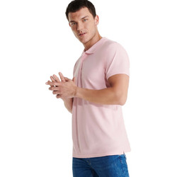 Roly Ανδρική Μπλούζα Polo Κοντομάνικη Ροζ PO6638