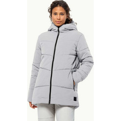 Jack Wolfskin Karolinger Γυναικείο Μπουφάν Χειμωνιάτικο Puffer Μακρύ Γκρι 1207491-6315