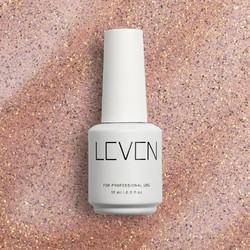 Leven G017 Dawn Glitter Ημιμόνιμο Βερνίκι Νυχιών 15ml