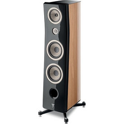 Focal Kanta Νο3 Ζεύγος Ηχείων Hi-Fi Δαπέδου 400W 3 Δρόμων Black Walnut
