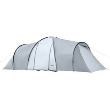 Outsunny Σκηνή Camping Τούνελ 4 Ατόμων 3 Εποχών 590x245x193cm A20-287V00CG-11