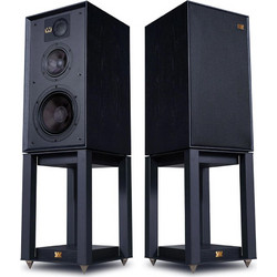 Wharfedale Linton Ζεύγος με Βάσεις Ηχείων Hi-Fi Δαπέδου 200W 3 Δρόμων Black Oak με Βάσεις