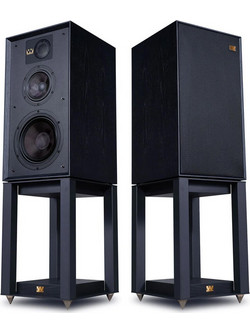 Wharfedale Linton Ζεύγος με Βάσεις Ηχείων Hi-Fi Δαπέδου 200W 3 Δρόμων Black Oak με Βάσεις