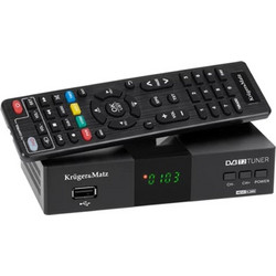 Kruger & Matz KM0550D Ψηφιακός Δέκτης Mpeg-4 Full HD με PVR