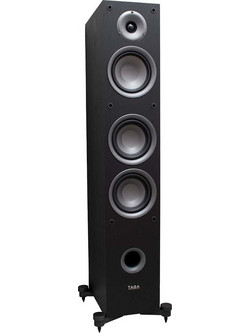 Taga Harmony TAV-507F Ζεύγος Ηχείων Hi-Fi Δαπέδου 120W 3 Δρόμων Black