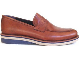 PRIMA L'Uomo Ανδρικά Μοκασίνια Loafers Δερμάτινα Ταμπά 2808-134