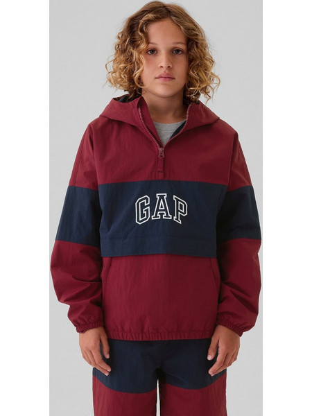 Gap Παιδικό Μπουφάν Χειμωνιάτικο Pullover Αντιανεμικό Μπορντό 514972000