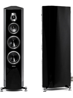 Sonus Faber Sonetto V Ζεύγος Ηχείων Hi-Fi Δαπέδου 300W 2 Δρόμων Black