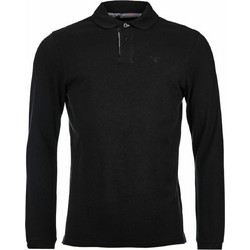 Barbour Ανδρική Μπλούζα Polo Μακρυμάνικη Μαύρη MM0705-BK31