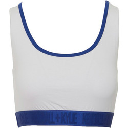 Kendall + Kylie Μπουστάκι χωρίς Μπανέλα Λευκό KKQ.0S1.040.001