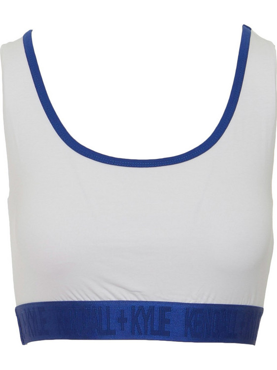 Kendall + Kylie Μπουστάκι χωρίς Μπανέλα Λευκό KKQ.0S1.040.001