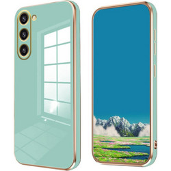 Bodycell Gold Plated Back Cover Mint Green (Samsung Galaxy S23 Plus)