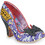 Irregular Choice Γόβες με Χοντρό Ψηλό Τακούνι Φιόγκο & Στρας Λιλά 4135-14