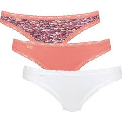 Sloggi 24/7 Weekend Βαμβακερά Γυναικεία Brazil 3Pack 10209327-M019