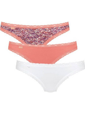 Sloggi 24/7 Weekend Βαμβακερά Γυναικεία Brazil 3Pack 10209327-M019
