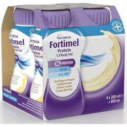 Nutricia Fortimel Protein 1.5 kcal Βανίλια 18gr Πρωτεΐνη 4x200ml