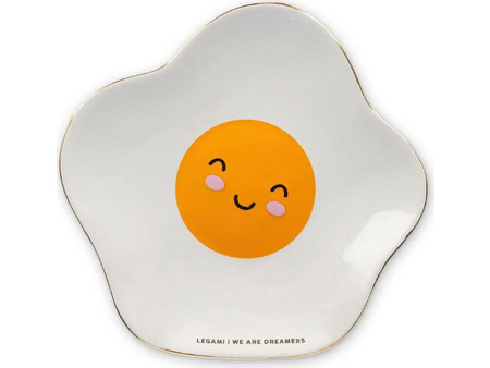 Legami Egg Πιάτο Ρηχό Πορσελάνης 18cm CPL0003