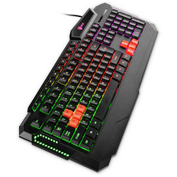 Liocat KX756C Gaming Πληκτρολόγιο RGB Black