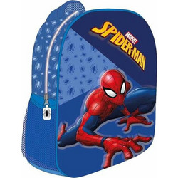 Vadobag Spider-Man Σχολική Τσάντα Πλάτης Νηπιαγωγείου Μπλε T328-132