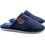 Love4shoes Χειμερινές Ανδρικές Παντόφλες Navy Μπλε 4222-0727
