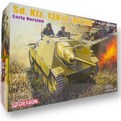 Dragon SD. KFZ. 138/2 Hetzer Συναρμολογούμενο Πλαστικό Μοντέλο Τανκ 1:35