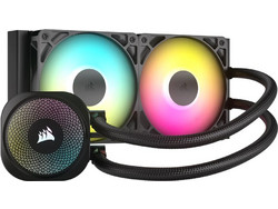 Corsair Nautilus 240 RS Black Υδρόψυξη CPU 120mm ARGB για Socket 1700 / AM4 / AM5