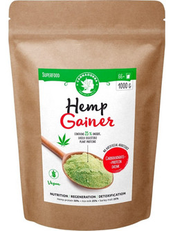 Cannadorra Hemp Gainer Φυτική Πρωτεΐνη Χωρίς Λακτόζη 1kg