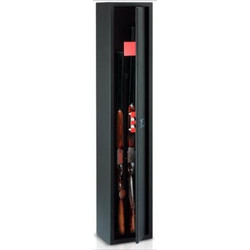 Technomax TCH/3 Οπλοκιβώτιο Ατσάλινο 3 Θέσεων 125.5x24.5x20.5cm Μαύρο