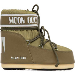 Moon Boot Γυναικεία Μποτάκια Χιονιού Πλατφόρμα Χακί Αδιάβροχα με Γούνα 80D1409340-M006