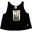 Champion Παιδικό Crop Top Αμάνικο Μαύρο 403875
