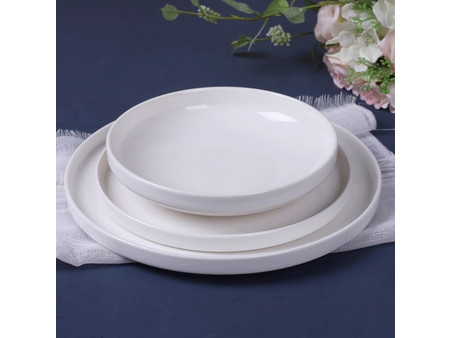 Cryspo Trio City Πιάτο Βαθύ Πορσελάνης 20cm 040002
