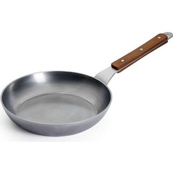 WOLL Carbon Steel Τηγάνι Ανοξείδωτο 24cm SILVER-BROWN