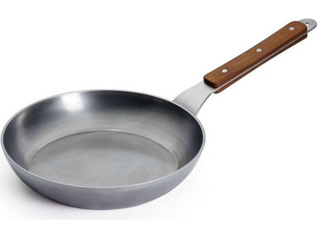 WOLL Carbon Steel Τηγάνι Ανοξείδωτο 24cm SILVER-BROWN