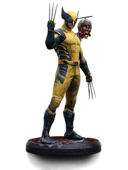 Iron Studios Marvel Deadpool & Wolverine Headpool & Wolverine 21cm