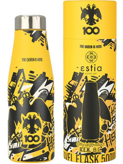 Estia Travel Flask AEK BC The Queen Is Here 500ml