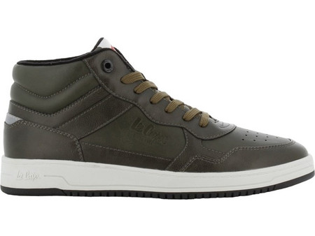 Lee Cooper Ανδρικά Μποτάκια Δερμάτινα Χακί LC002320-KHA