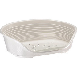 Ferplast Siesta Deluxe 6 Καλάθι Κρεβάτι Σκύλου Λευκό 70.5x52cm