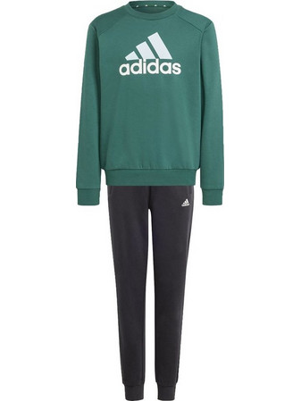 Adidas Παιδικό Σετ Φόρμας Πράσινο Μαύρο IX9519