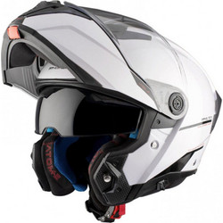 MT Atom 2 SV A0 Gloss White Κράνος Μηχανής Flip-Up 1650gr